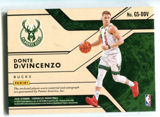 Donte DiVincenzo 2018-19-Panini Gold Standard Autographed Patch #GSDDV /99
