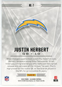 Justin Herbert 2020 Panini Illusions Rookie Card #7