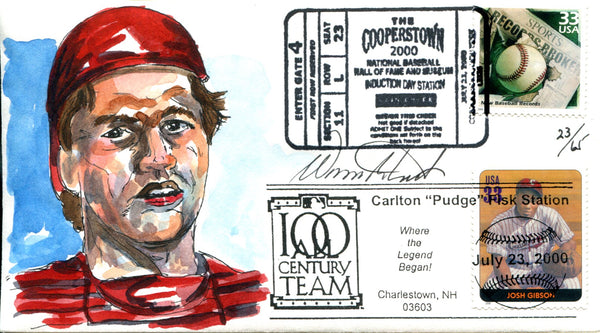 Carlton Fisk Autographed First Day Cover