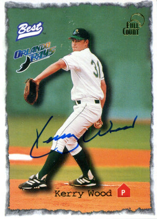 Kerry Wood Autographed Best Card