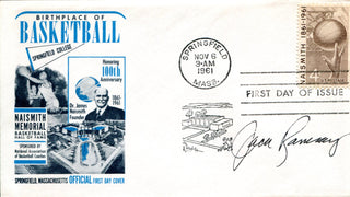 Jack Ramsay Autographed First Day Cover