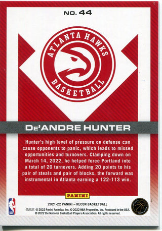 De'Andre Hunter 2022 Panini Recon Card /299