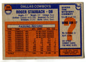 Roger Staubach 76' Topps Card