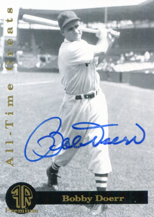 Bobby Doerr Autographed Front Row Premium Card