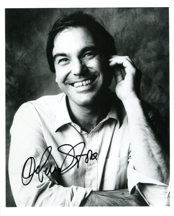 Oliver Stone Autographed 8x10 Photo