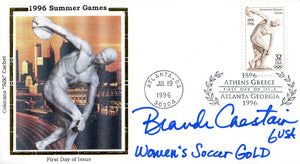 Brandi Chastain Autographed First Day Cover