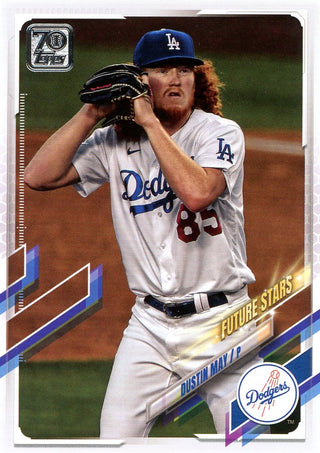 Dustin May 2021 Topps Card