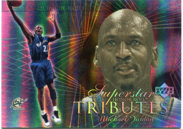 Michael Jordan Upper Deck Superstar Honor Roll Tributes