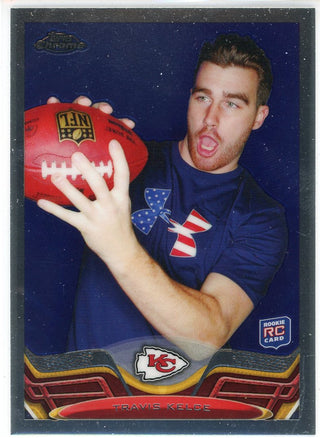 Travis Kelce 2013 Topps Chrome Rookie Card #118