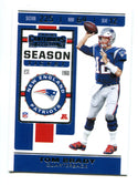 Tom Brady 2019 Panini Contenders #9 Card