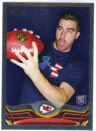 Travis Kelce 2013 Topps Chrome Rookie Card #118