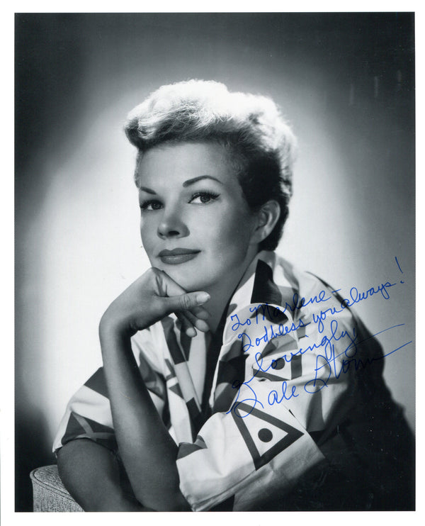 Gale Storm Autographed Black and White 8x10 Photo