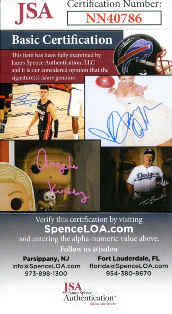 Carmen Basilio Autographed 8x10 Photo (JSA)