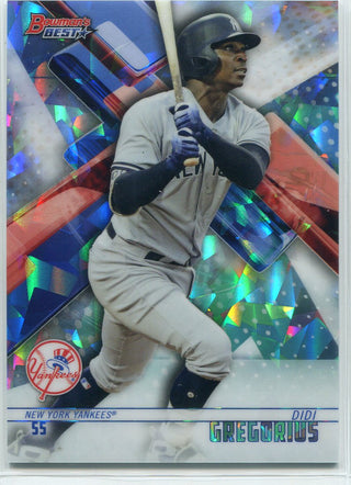 Didi Gregorius 2018 Topps Finest Atomic Refractor Card