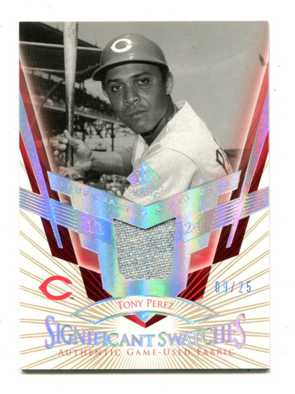 Tony Perez 2004 Upper Deck SP Legendary Cuts /25