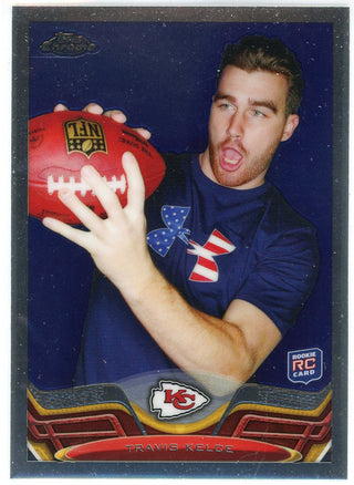 Travis Kelce 2013 Topps Chrome Rookie Card #118
