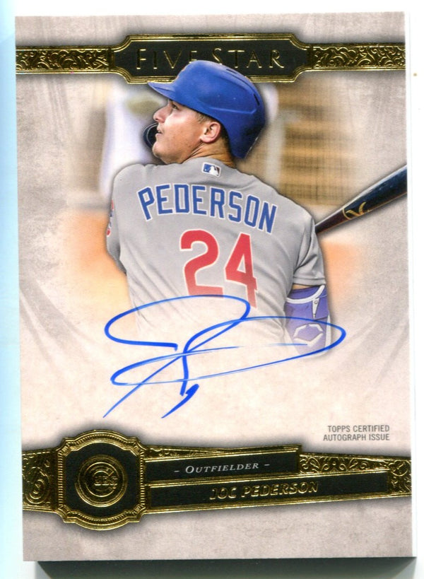 MLB Joc Pederson Signed Trading Cards, Collectible Joc Pederson
