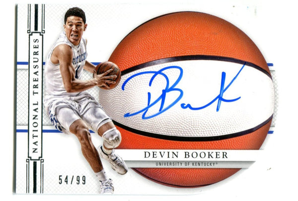 Devin Booker 2015 National Treasures Autographed Card #11 /99