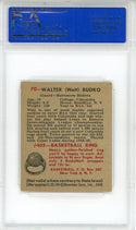 Walter Budko 1948 Bowman Card #70 (PSA NM 7)