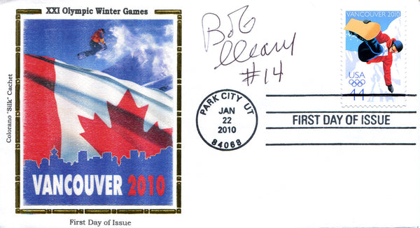 Bob Cleary Autographed First Day Cover