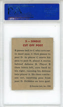 Single Cut Off Post 1948 Bowman Card #5 (PSA EX-MT 6)