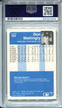 Don Mattingly Autographed 1984 Fleer Rookie Card (PSA)