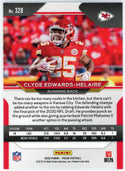 Clyde Edwards-Helaire 2020 Panni Prizm Negative Variation Rookie Card #328