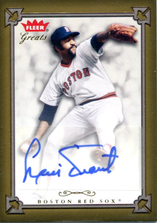 Luis Tiant 2004 Fleer Greats Autographed Card