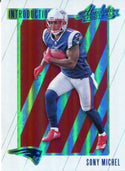Sony Michel 2018 Panini Absolute Rookie Card