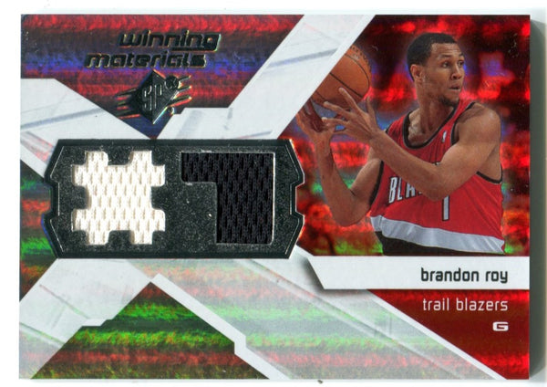 Brandon Roy 2008 Upper Deck SPX Winning Materials Jersey Card #WMJBR