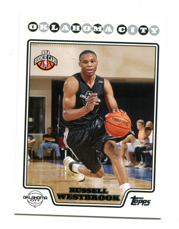 Russell Westbrook 2008 Topps #199 Card