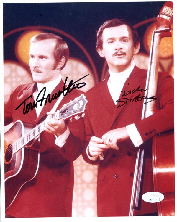 Tommy & Dick Smothers Autographed 8x10 Photo (JSA)