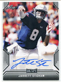 Jarrett Stidham Autographed 2019 Leaf Draft Rookie Card