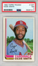Ozzie Smith 1982 Topps Traded Card #109T (PSA NM 7)
