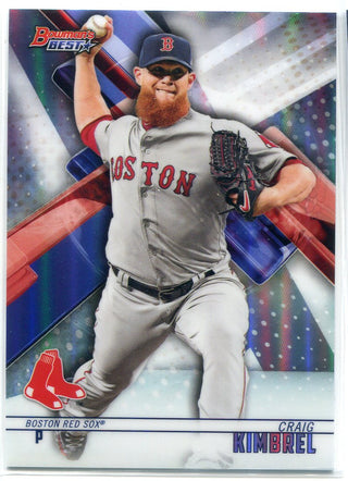 Craig Kimbrel 2018 Bowman's Best Atomic Refractor Card