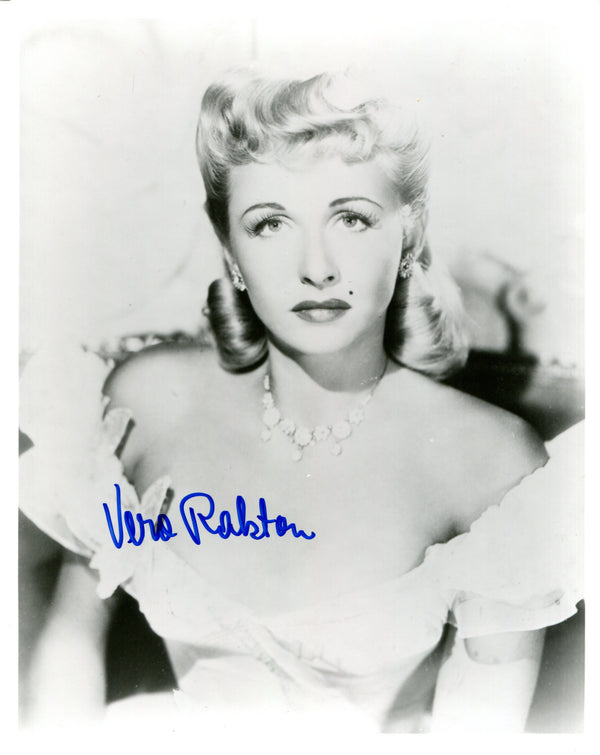 Vera Ralston Autographed 8x10 Photo