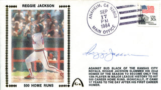 Reggie Jackson Autographed First Day Cover