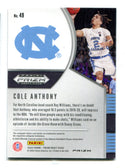 Cole Anthony 2020 Panini Draft Picks Pink Cracked Ice Prizm #49 Card