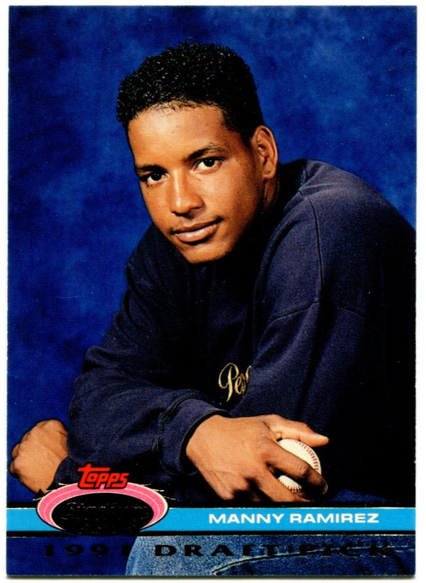 Manny Ramirez 1991 Topps Stadium Club Rookie Card #146
