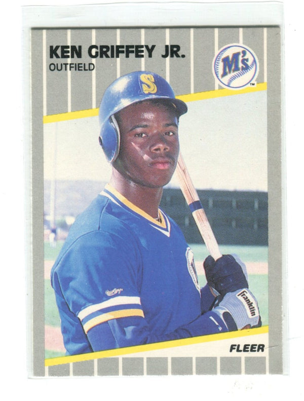 Ken Griffey Jr. 1989 Fleer #548 Rookie Card
