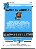 Cameron Johnson 2019-20 Panini Optic Pink Rookie Card