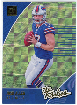 Josh Allen 2018 Panini Donruss The Rookies Card #R-4