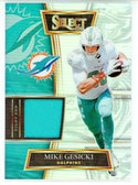 Mike Gesicki 2021 Panini Select Patch Card #SS-MGE