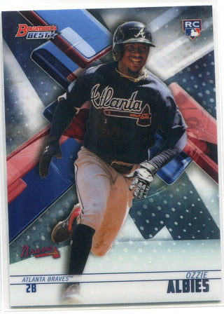 Ozzie Albies 2018 Bowman's Best Rookie Card