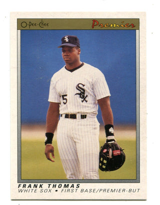 Frank Thomas 1990-91 O-Pee-Chee Premier Card #121