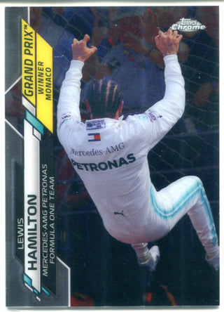 Lewis Hamilton 2020 Topps Chrome Card #138