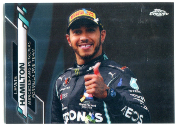 Lewis Hamilton 2020 Topps Chrome Card #174