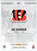 Joe Burrow 2020 Panini Illusions Rookie Card #5