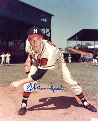 Warren Spahn Autographed 8x10 Photo