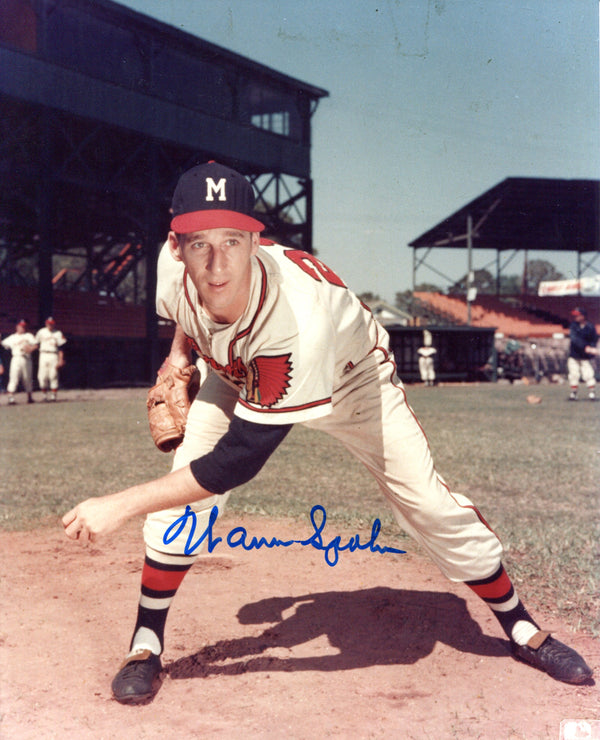 Warren Spahn Autographed 8x10 Photo